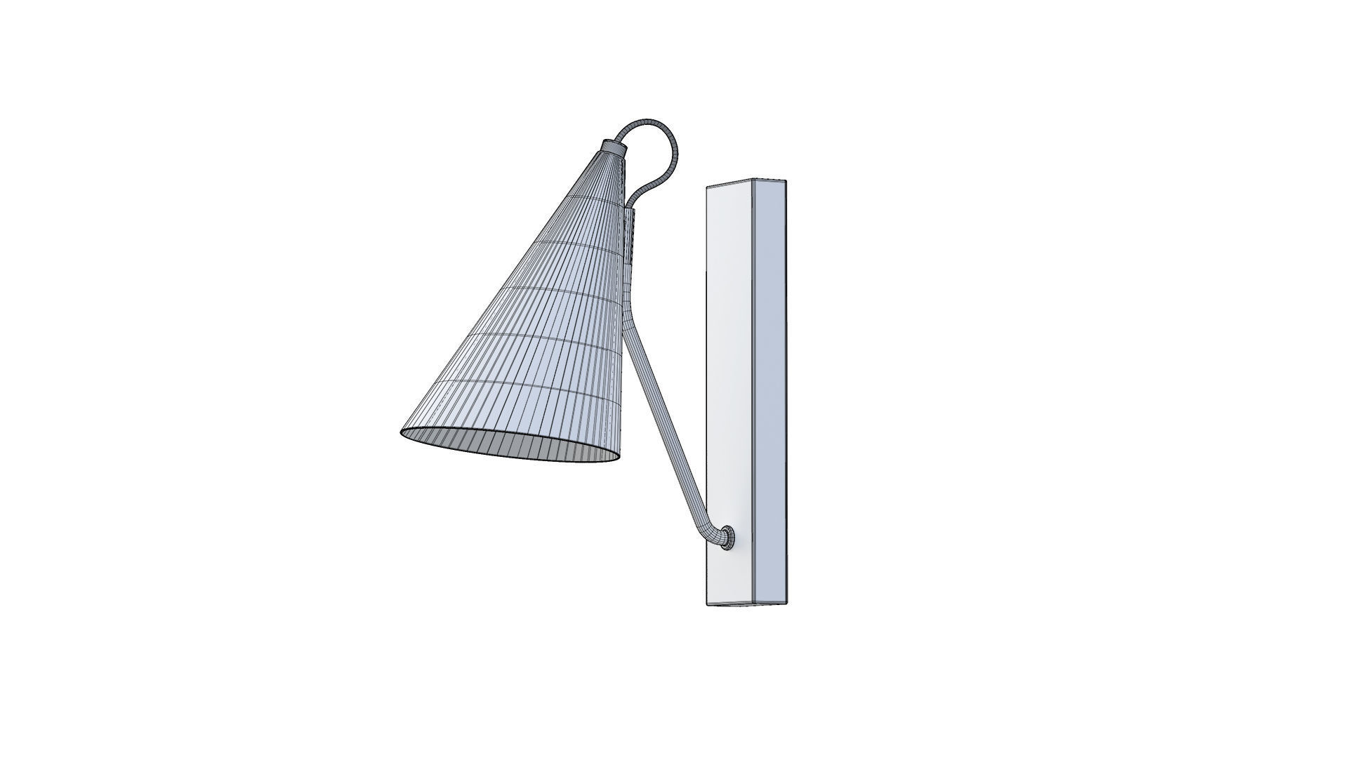 Kalika Modern Wall Sconce 3D model_8
