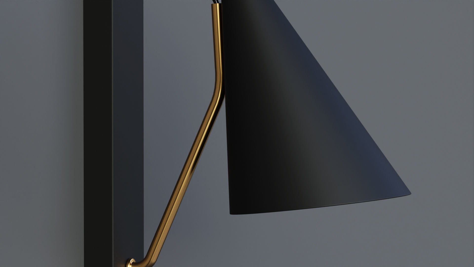 Kalika Modern Wall Sconce 3D model_4