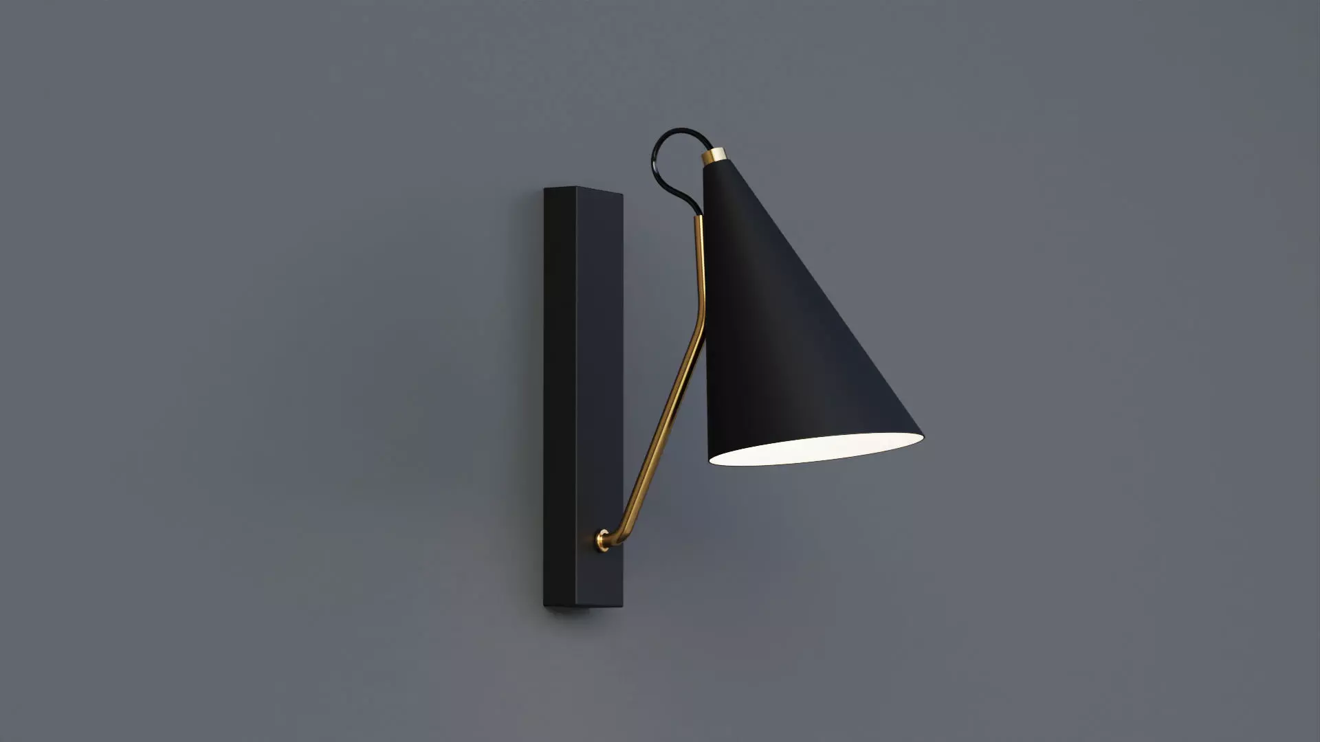 Kalika Modern Wall Sconce 3D model_0