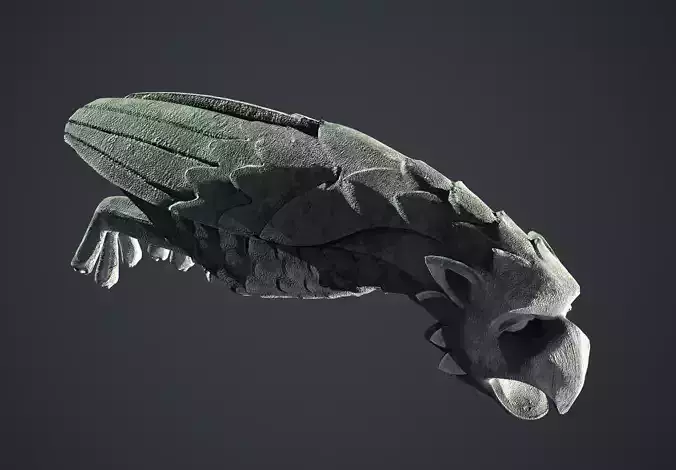 Waterspout Gargoyle Owl Parrot