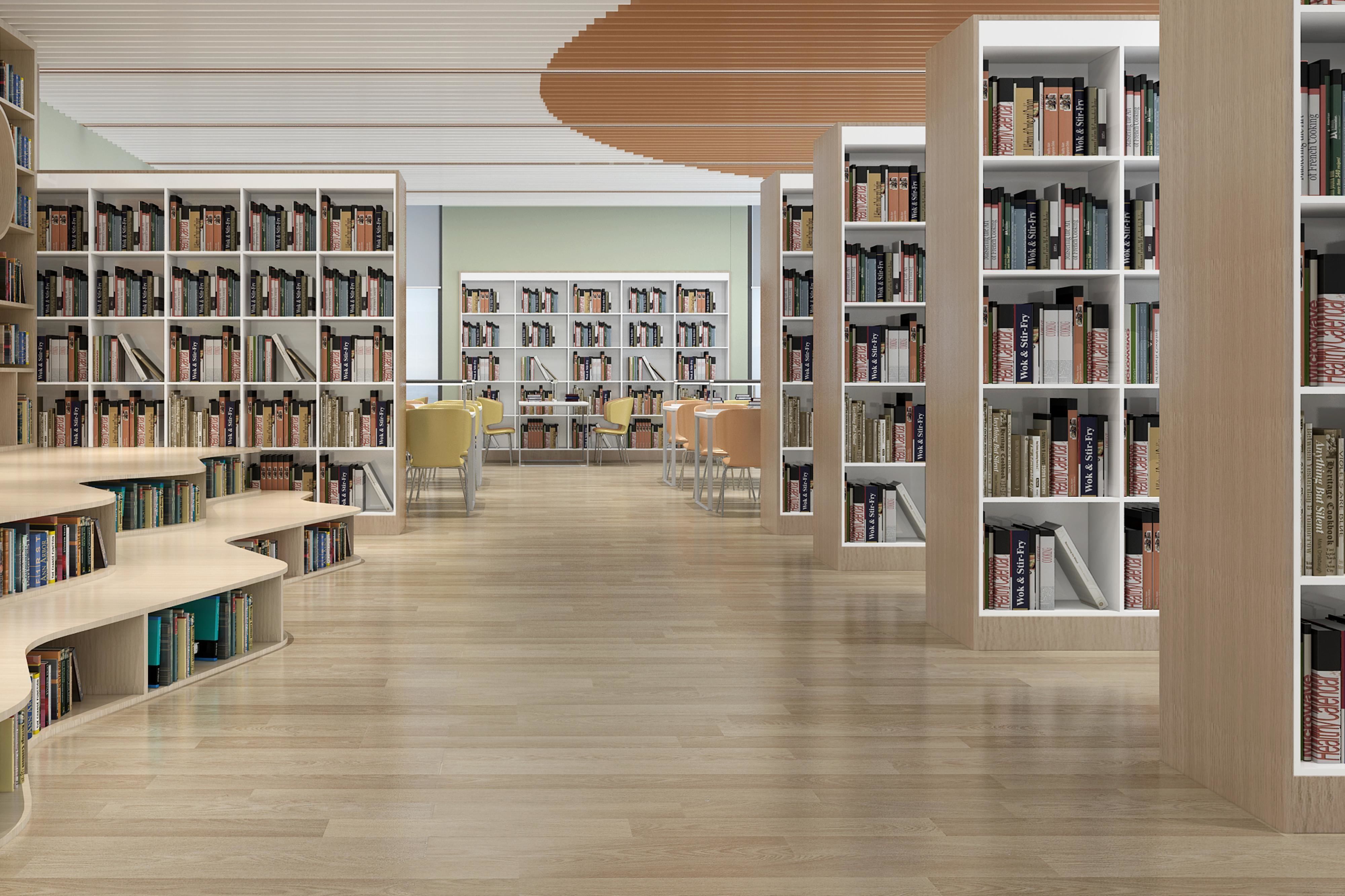 Modern Childrens Library 3D model_5