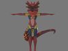 Protogen Fire Fall 3D Model 3D model | CGTrader