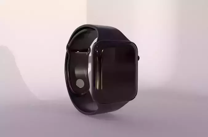 Smartwatch Low-poly 3D model