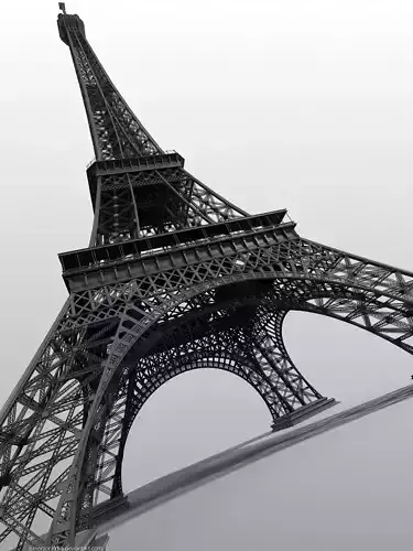 Eiffel Tower - Highly Detailed 3D model