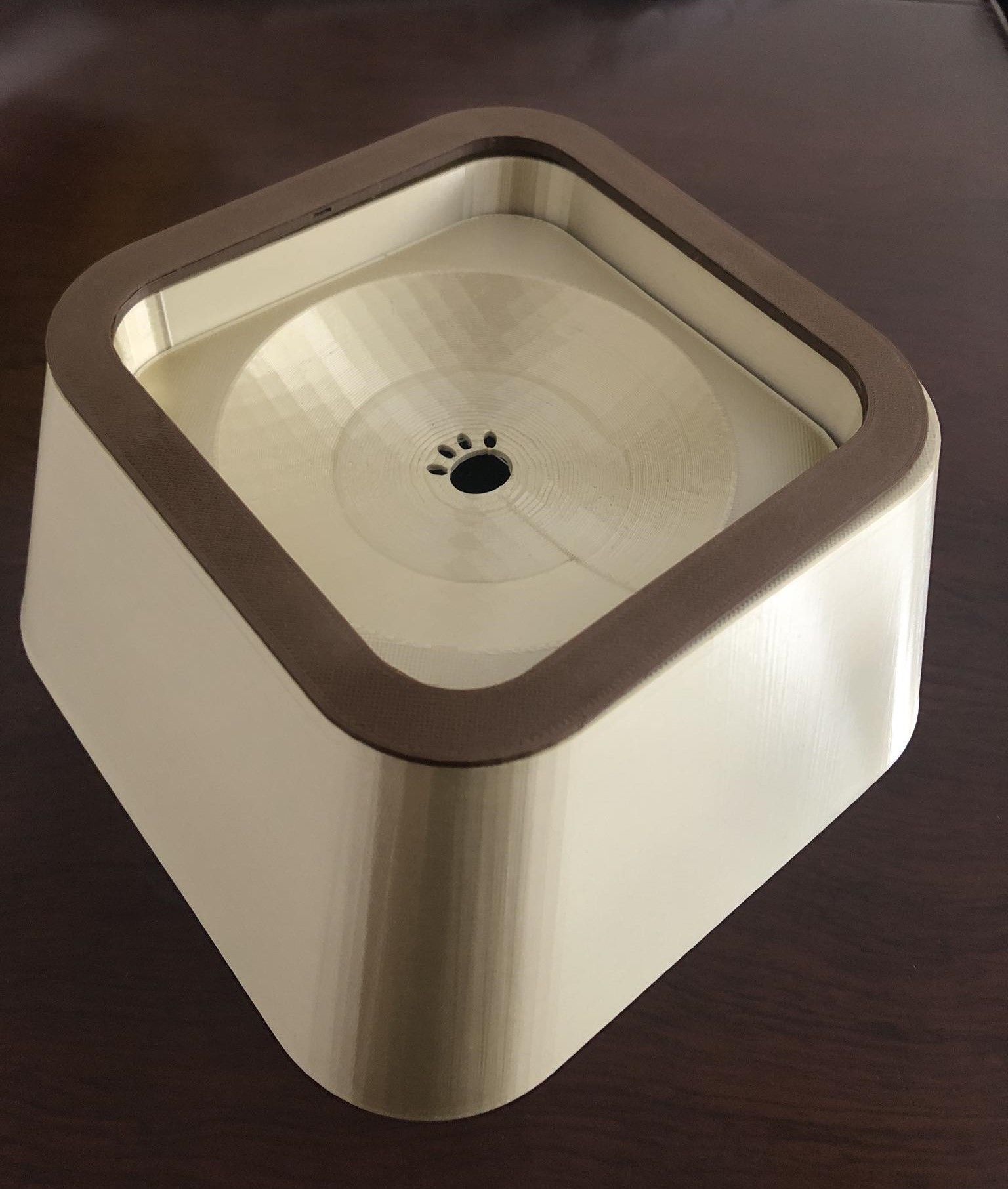 Smart Pet Water Bowl 3D print model_1
