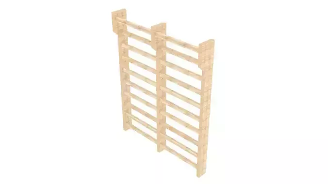 Gym Wall Bars Double