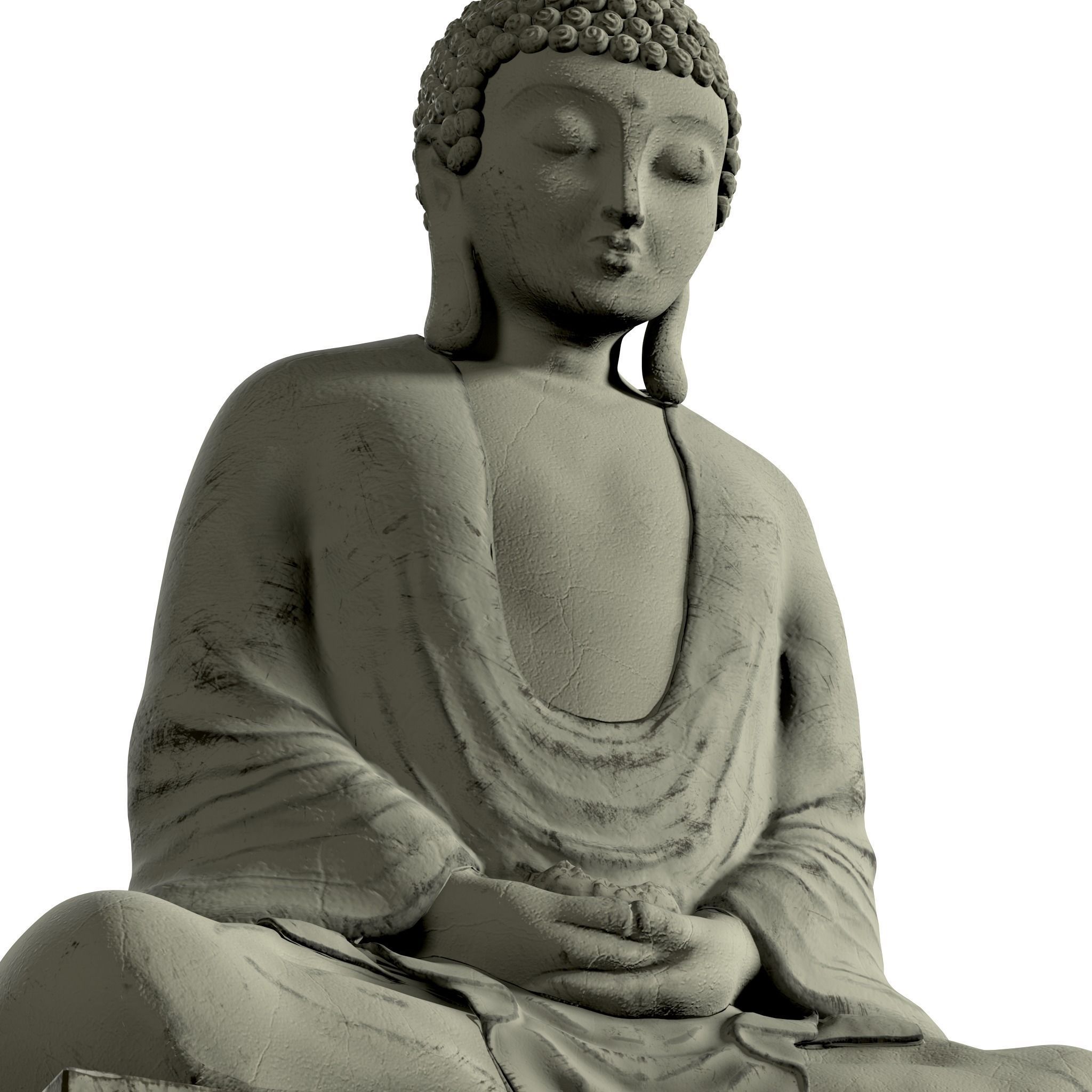 Buddha 3D model_2