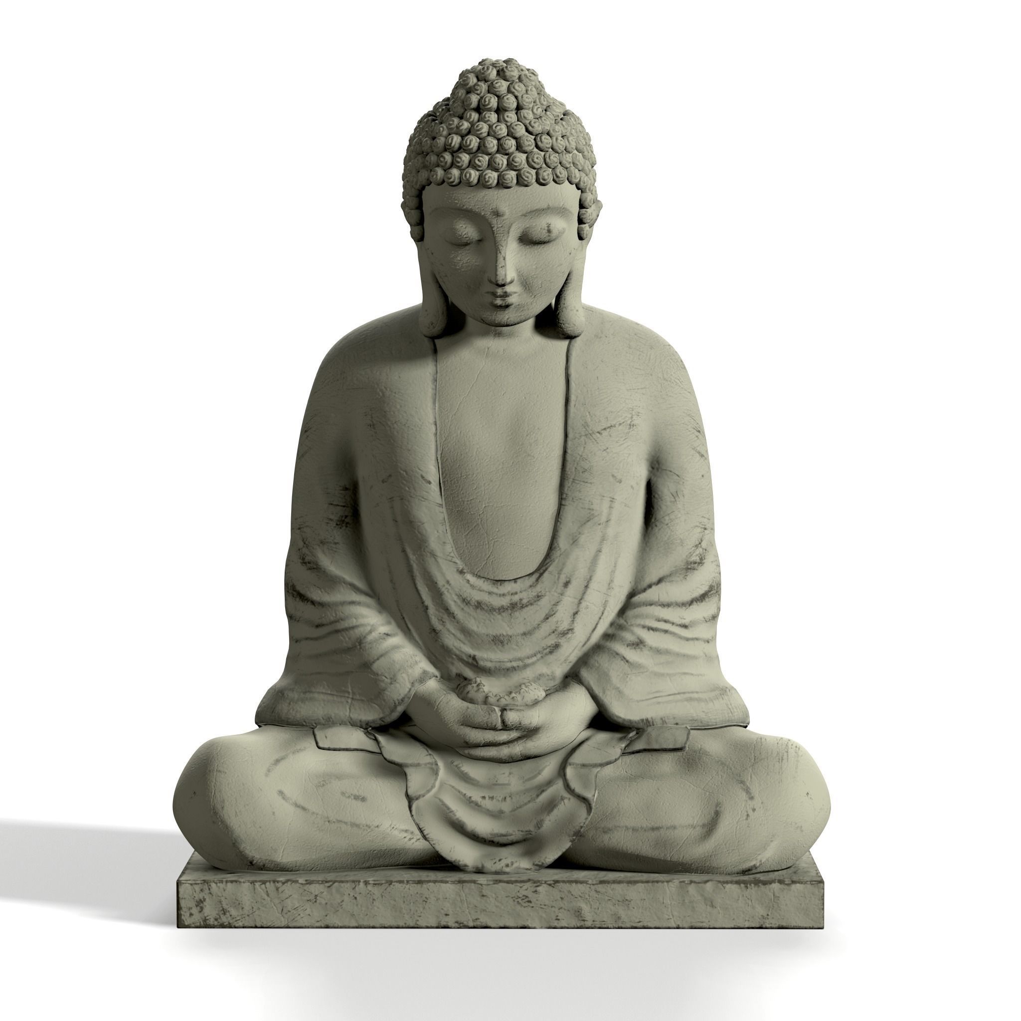 Buddha 3D model_1