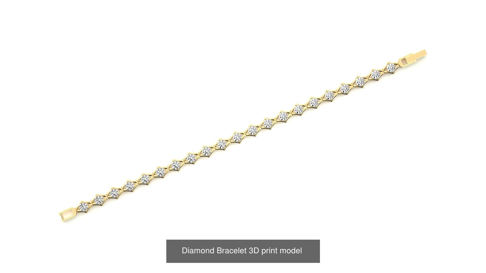 259 Chain Type Bracelets Mega Pack 3dm stl renders gemmap  3D Model Collection_153