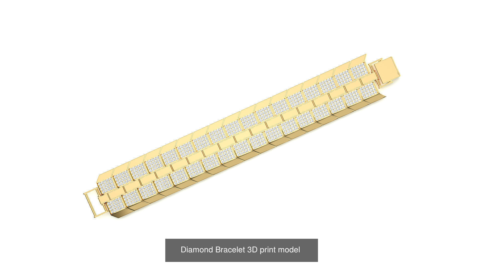 259 Chain Type Bracelets Mega Pack 3dm stl renders gemmap  3D Model Collection_128