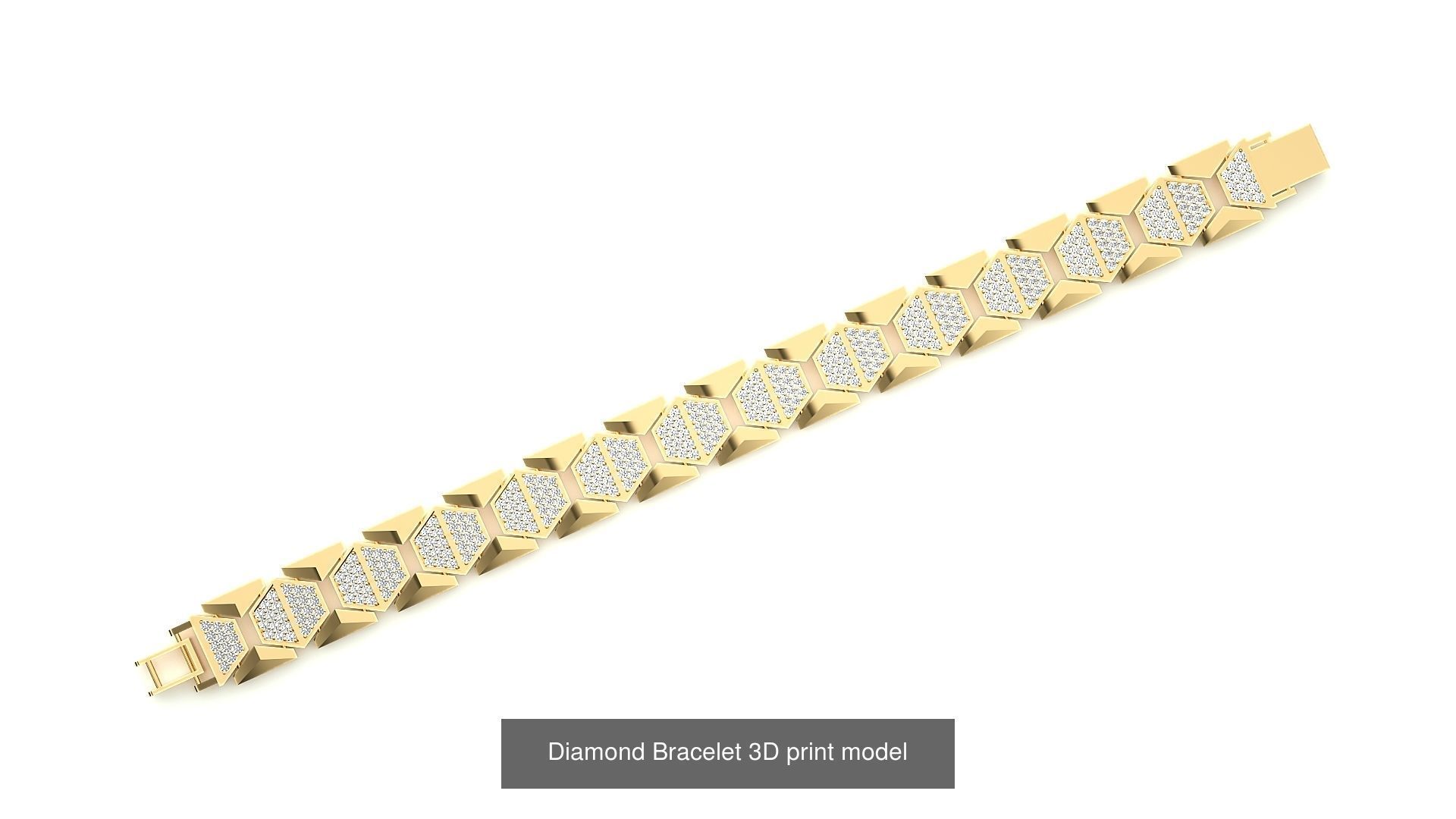 259 Chain Type Bracelets Mega Pack 3dm stl renders gemmap  3D Model Collection_108