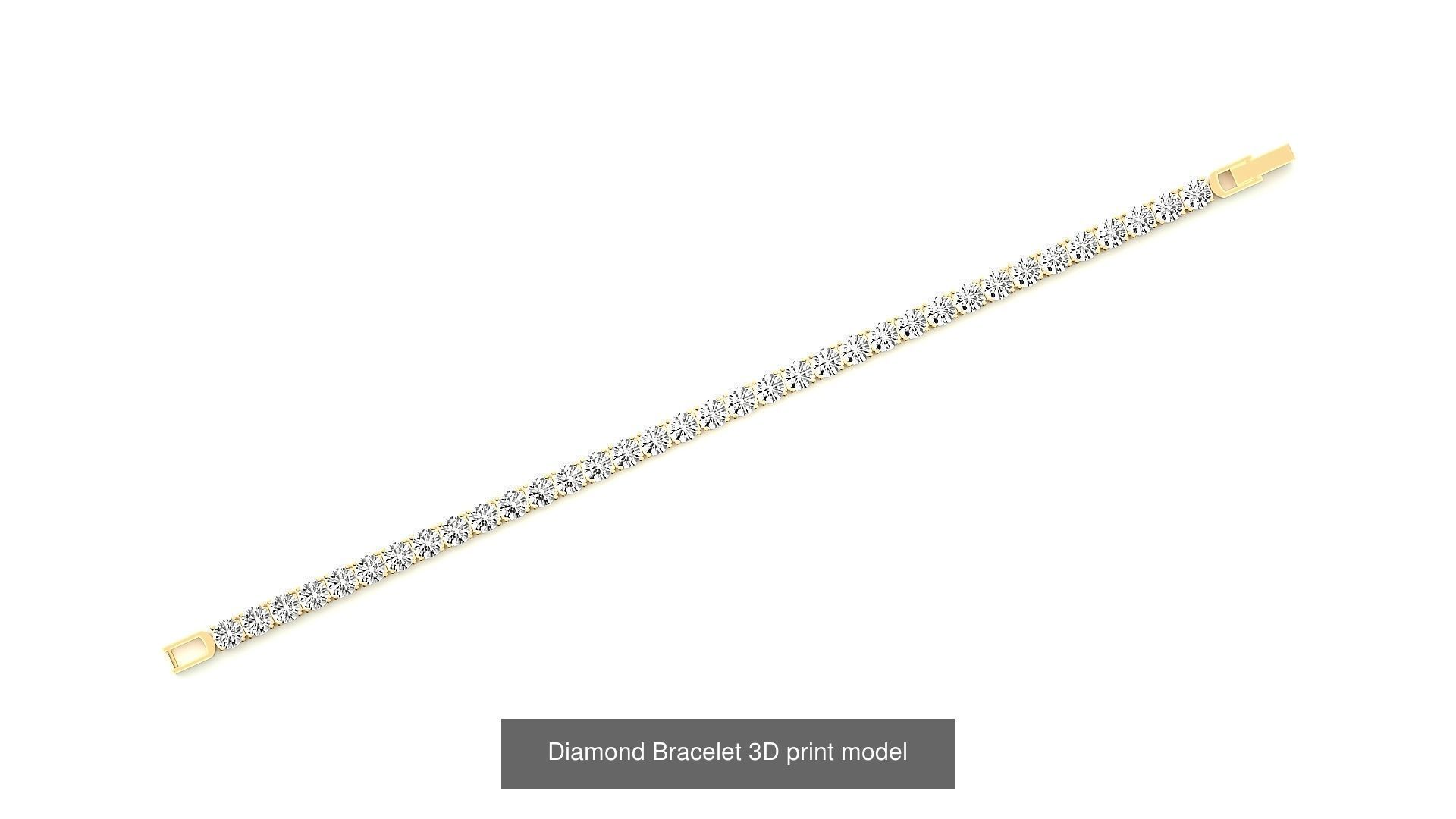 259 Chain Type Bracelets Mega Pack 3dm stl renders gemmap  3D Model Collection_149