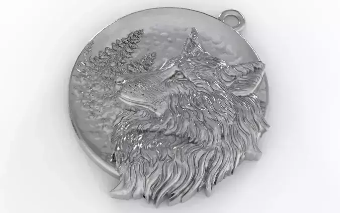 Wolf Pendant