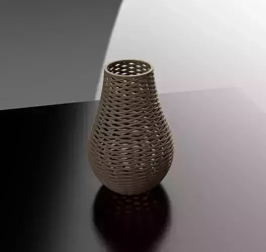 SPIRAL HELIX VASE 3D print model