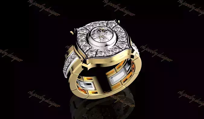 Gold N1073 3D print model