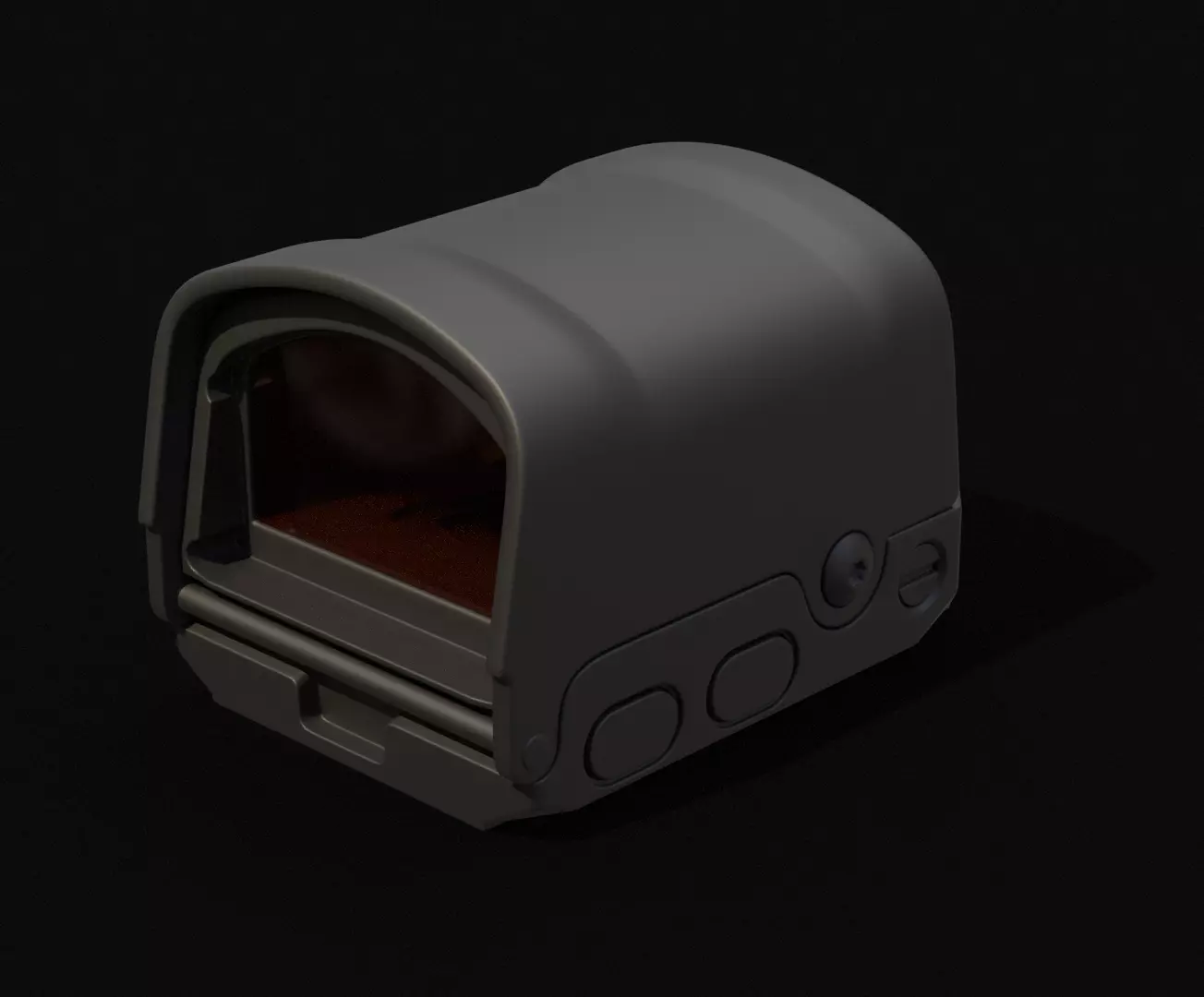 Sig Romeo 2 High poly Model 3D model_0