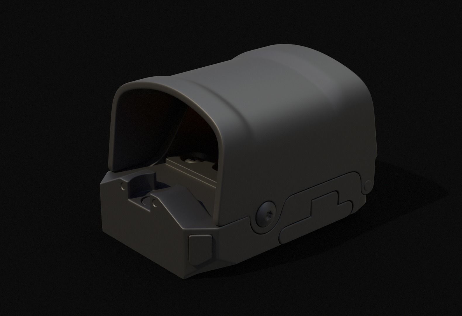 Sig Romeo 2 High poly Model 3D model_2