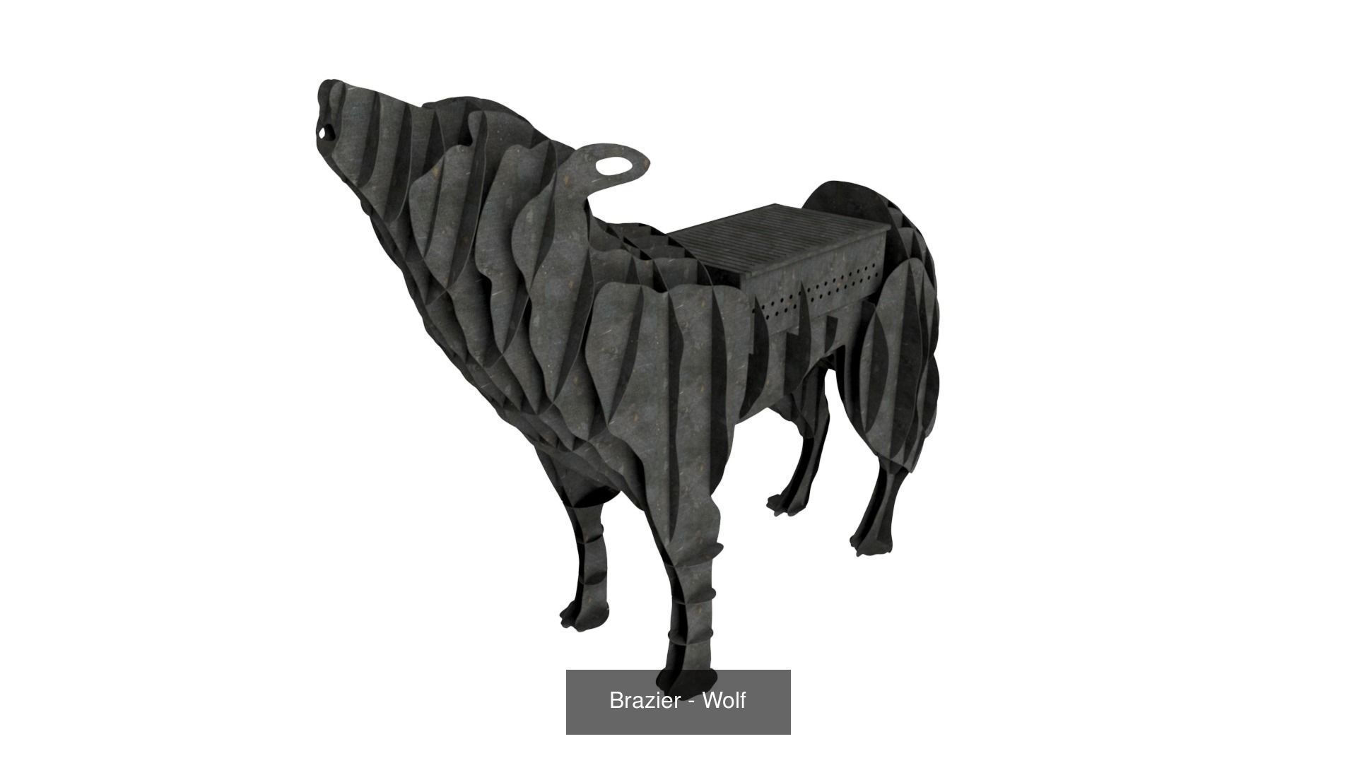 Braziers in the form of animals 3D Model Collection_18