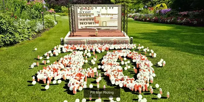 The Pill Man Story 3D Model Collection