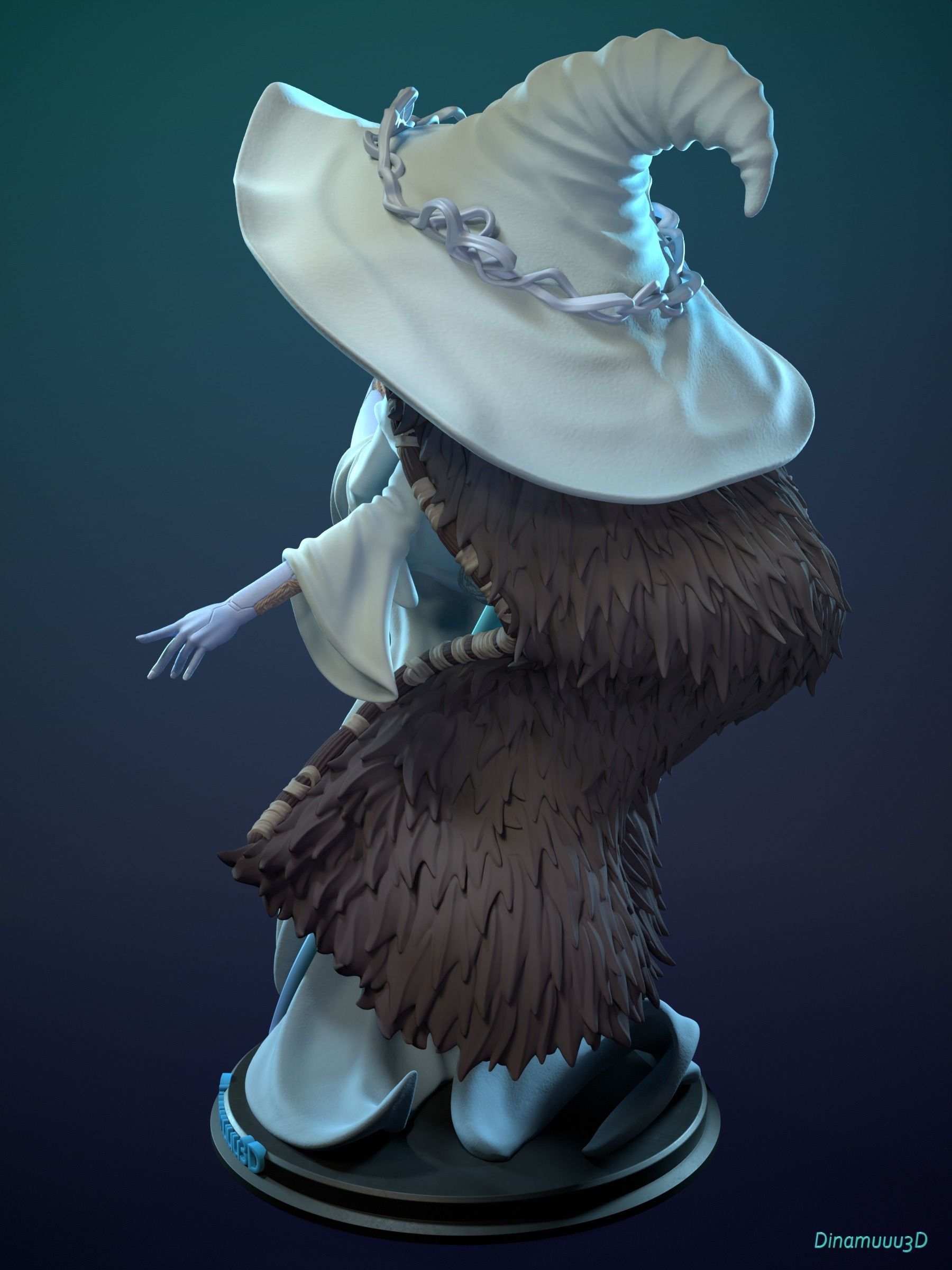 Ranni The Witch Elden Ring Multi Versions SFW NSFW STL 3D print model_4