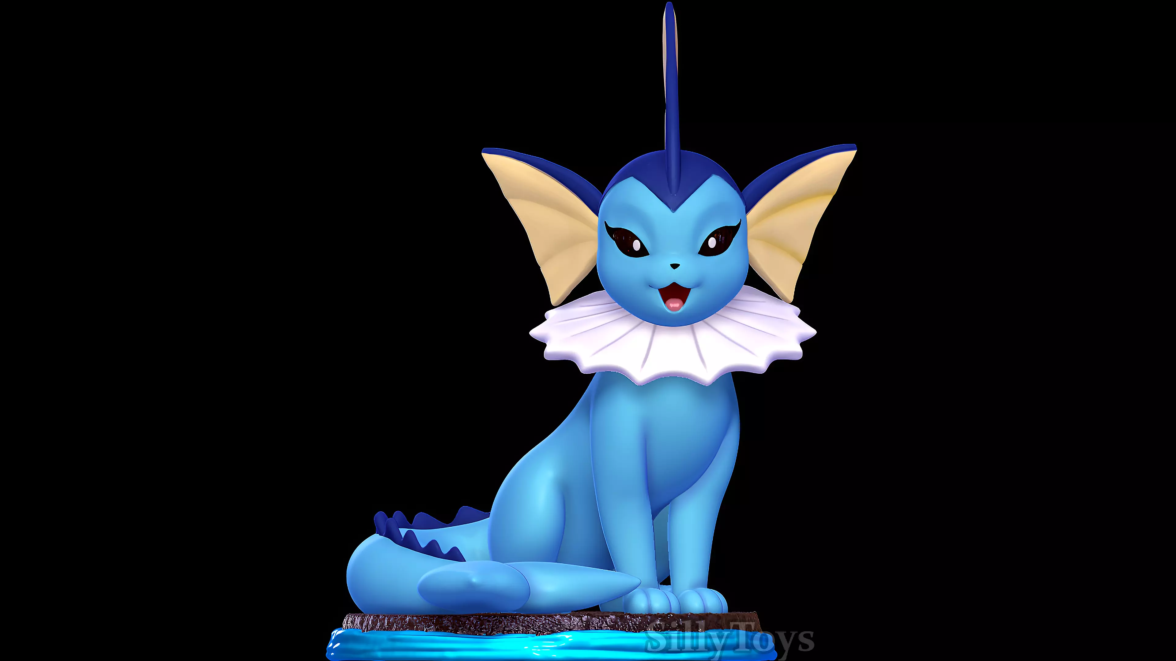 Vaporeon - Pokemon 3D print model