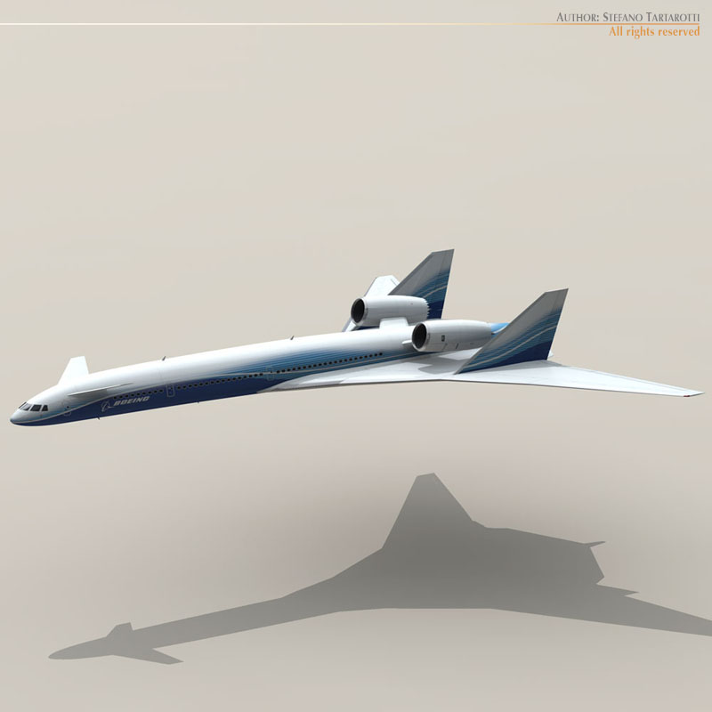 Sonic cruiser 3D model_5