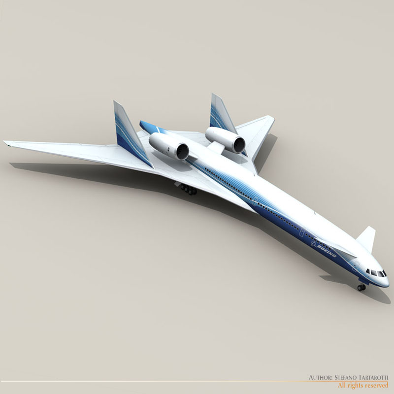 Sonic cruiser 3D model_3