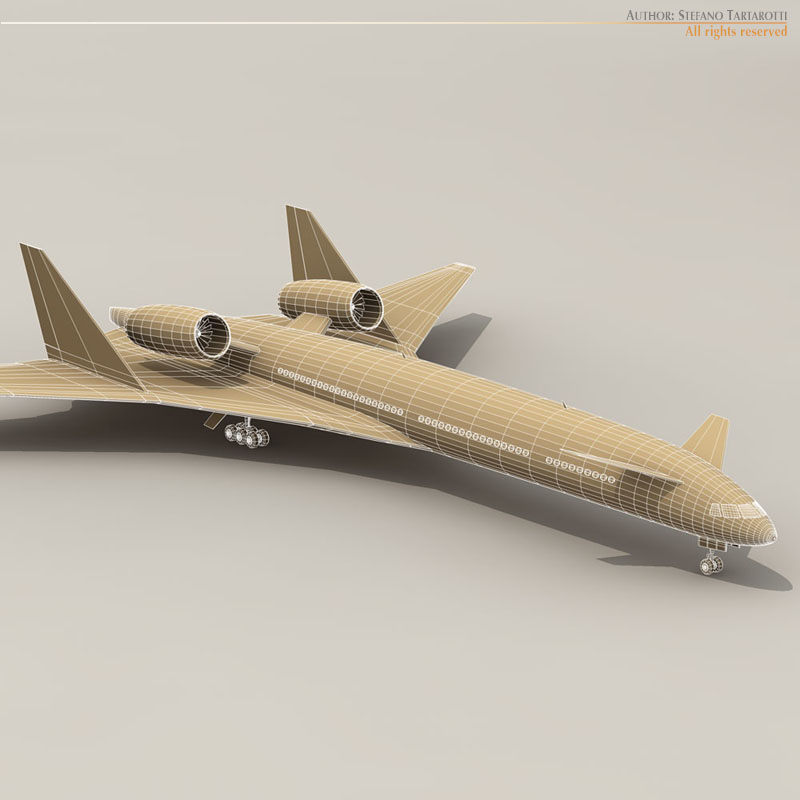 Sonic cruiser 3D model_10
