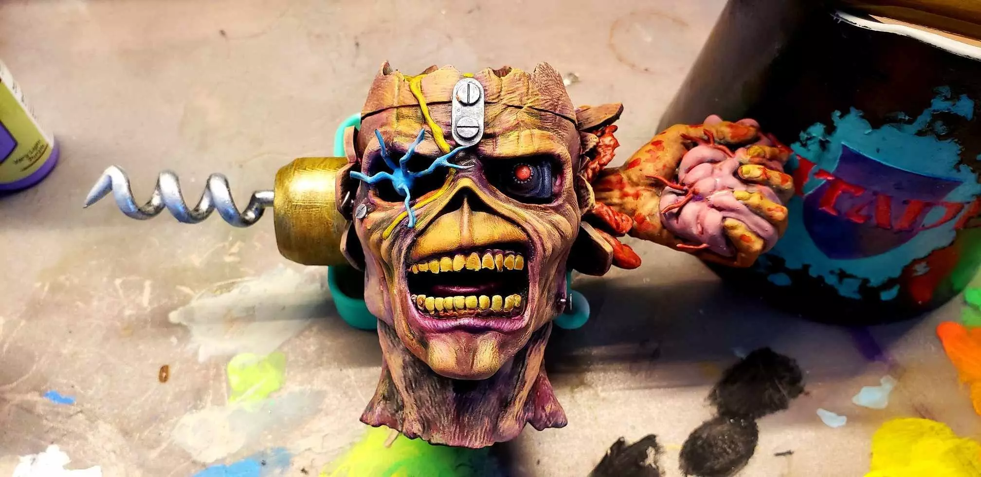 Can I Play With Madness Iron Maiden Inspired Model 3D model
