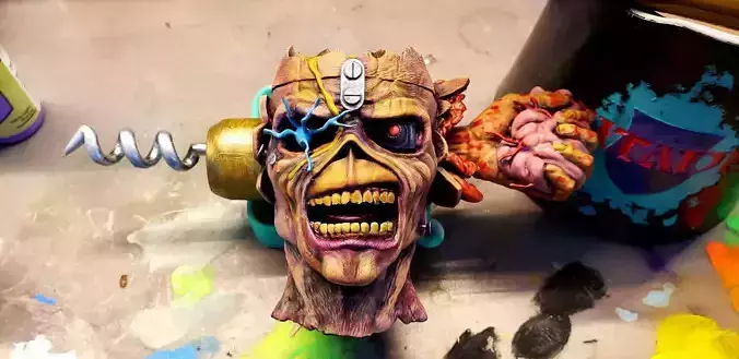 Can I Play With Madness Iron Maiden Inspired Model