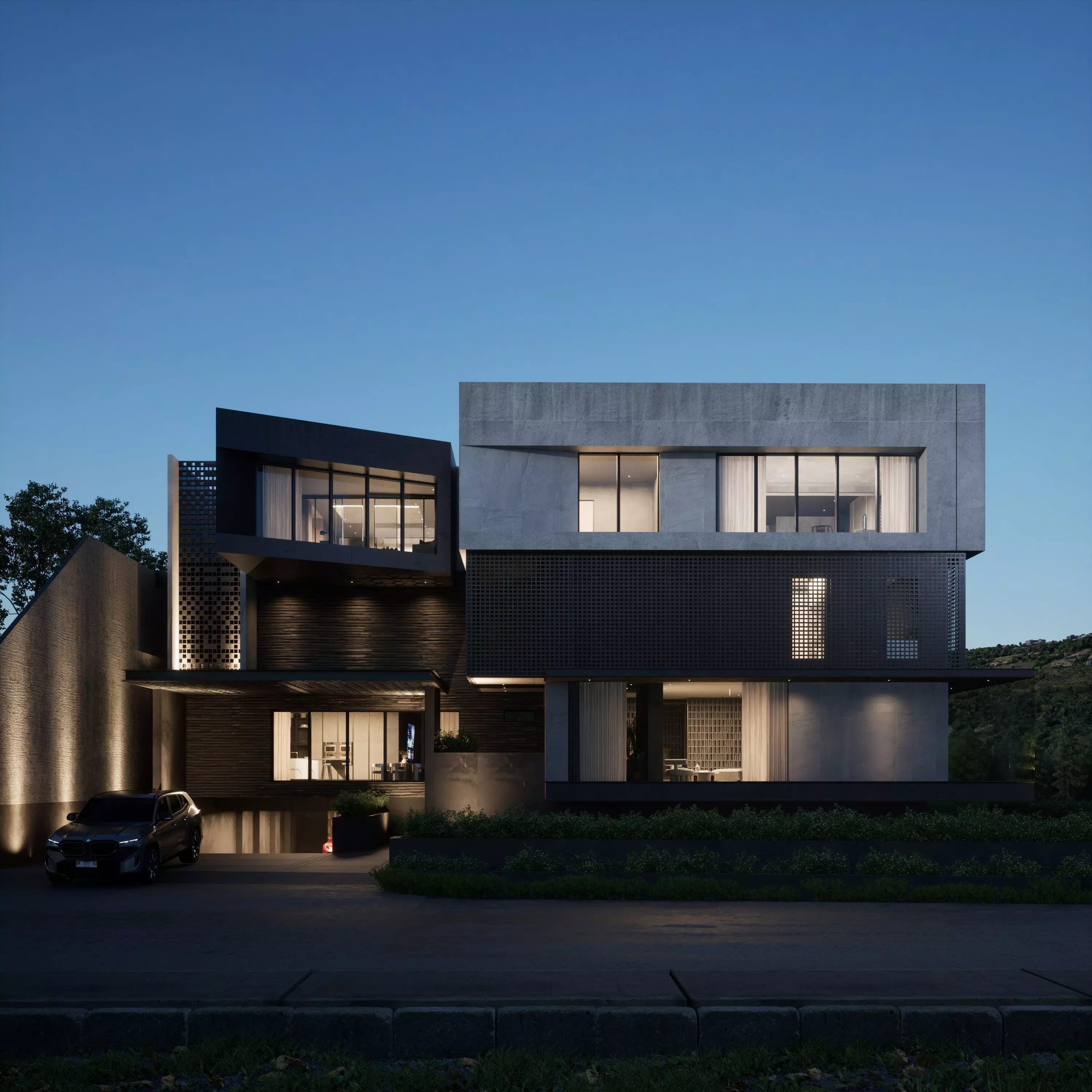 Modern House Design - The Elegance 3D model_0
