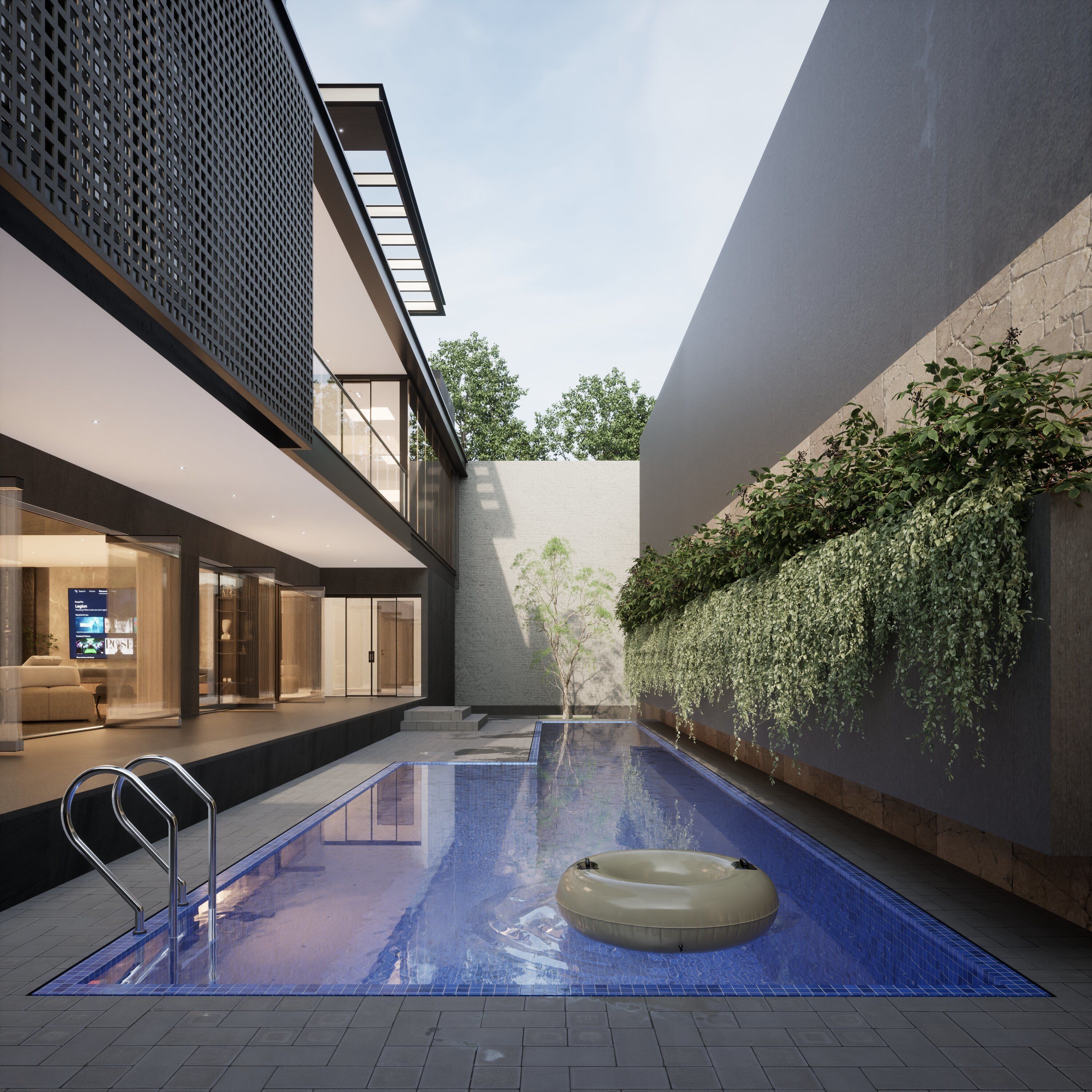 Modern House Design - The Elegance 3D model_3