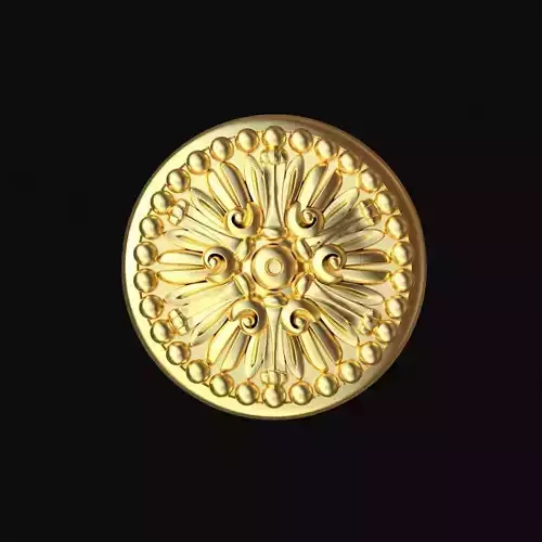 Central decor ornament for furniture