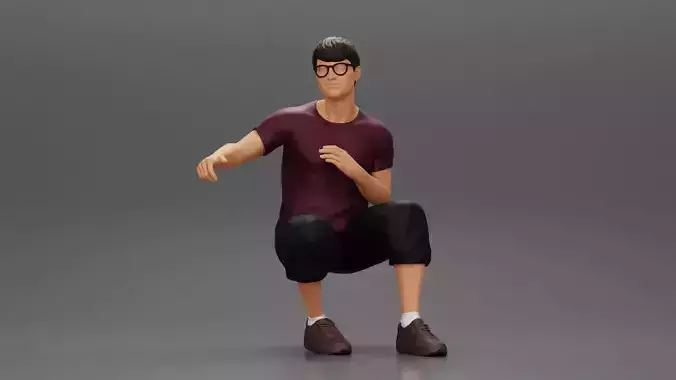 man in shorts sitting on a bench with her girlfriend in the park