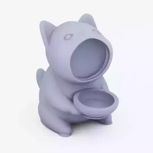 POP CAT 3D print model