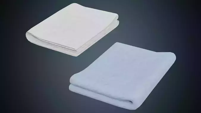 Blanket 1A Low-poly 3D model
