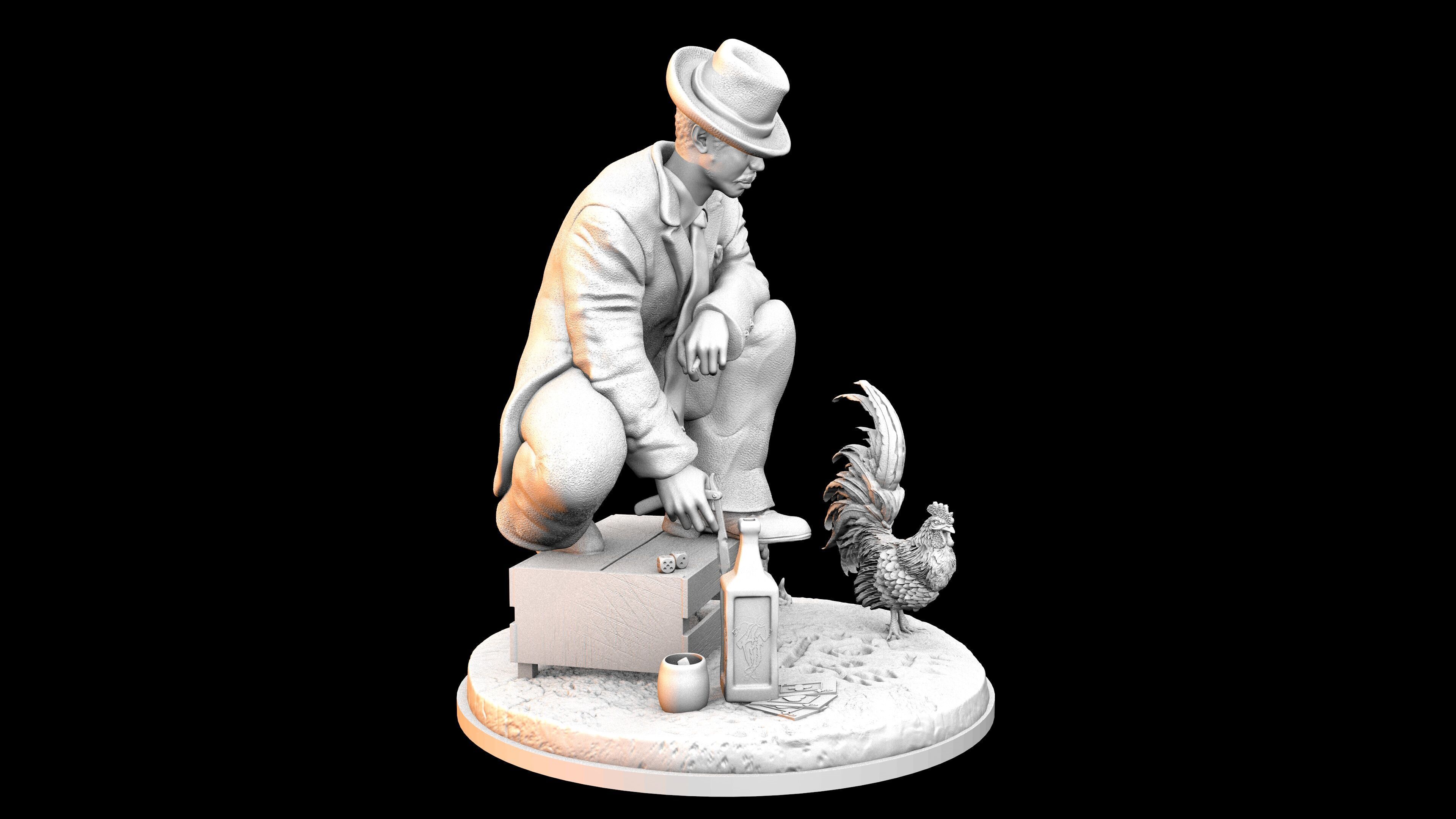 Ze Pilintra 3D print model_1