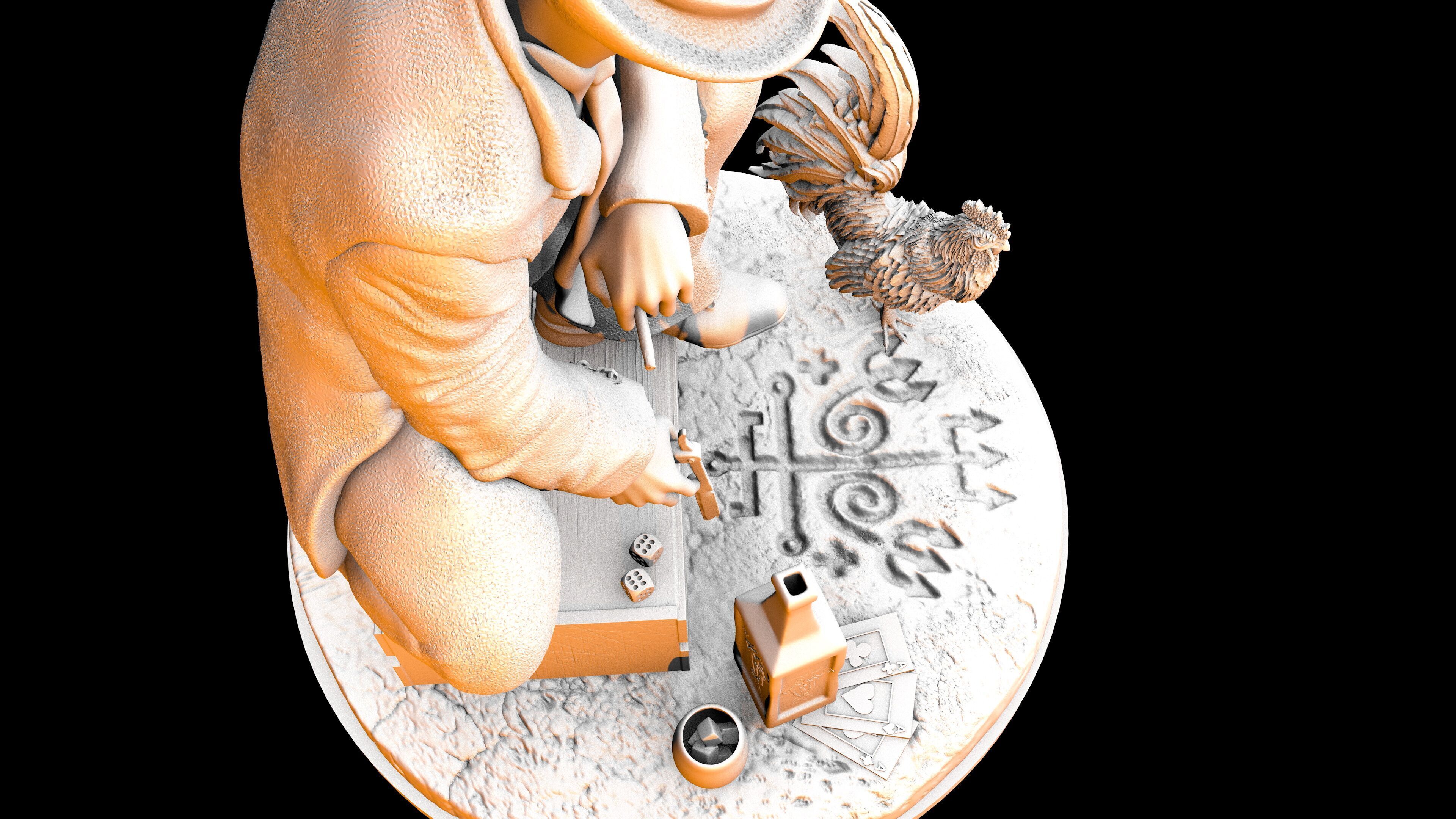 Ze Pilintra 3D print model_4