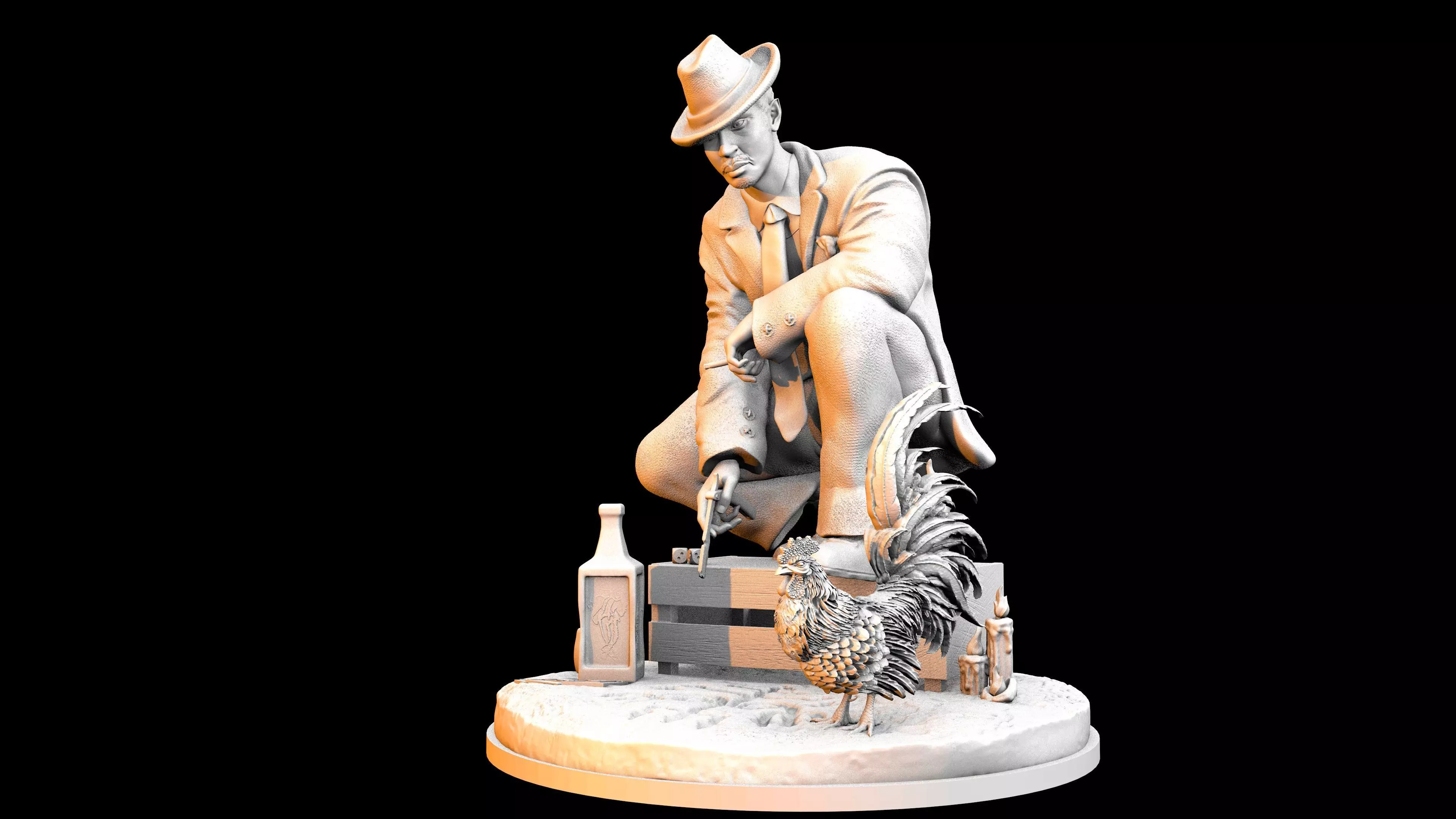 Ze Pilintra 3D print model_0