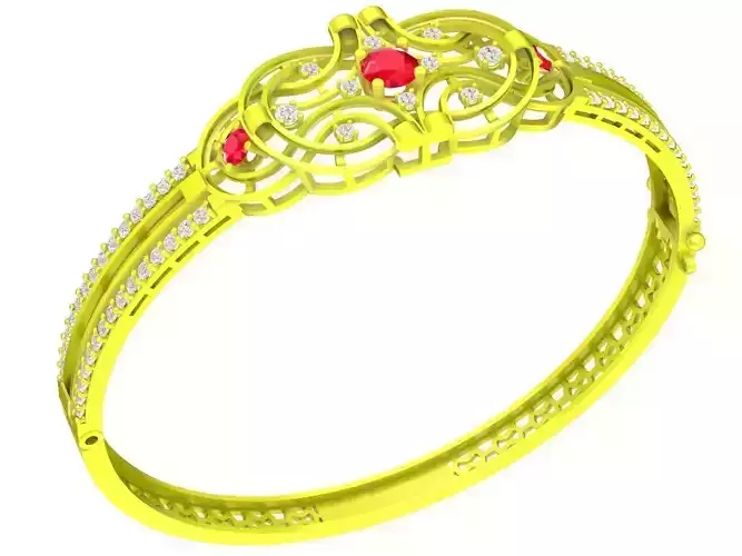 6364 new design korean diamond bangle