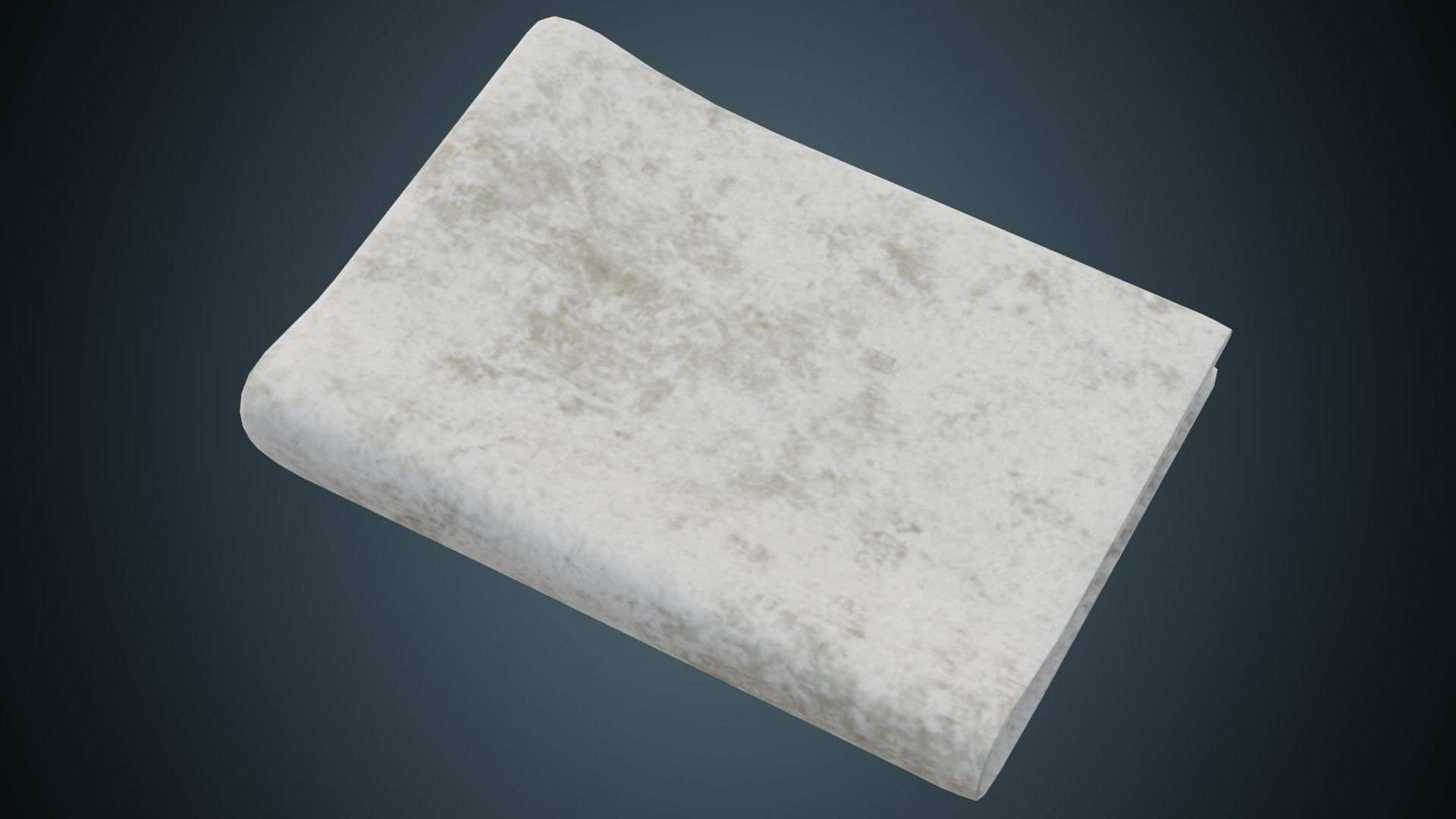 Blanket 1B Low-poly 3D model_5