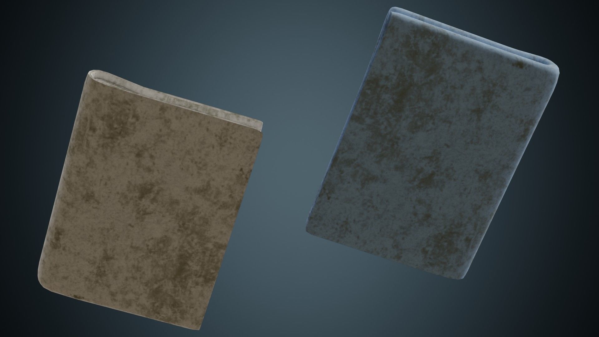 Blanket 1B Low-poly 3D model_2