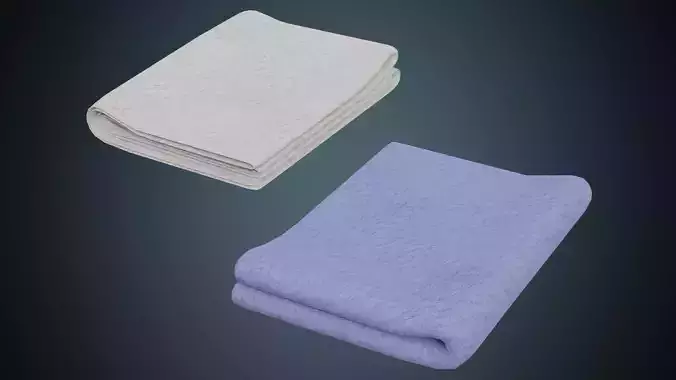 Blanket 1 Basic Low-poly 3D model