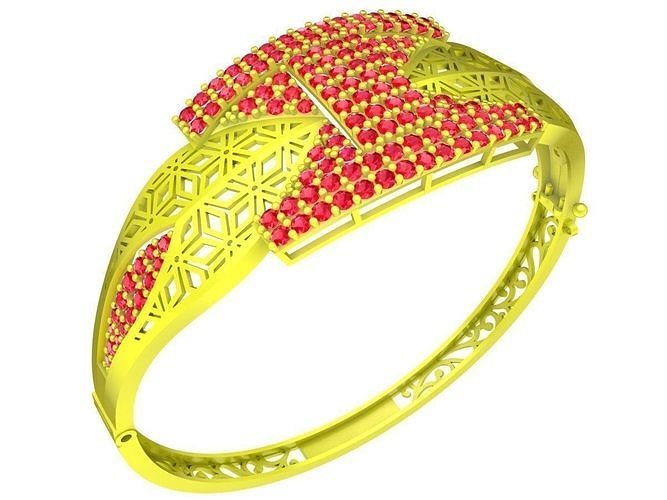 6381 art ultravision diamond bangle 3D print model