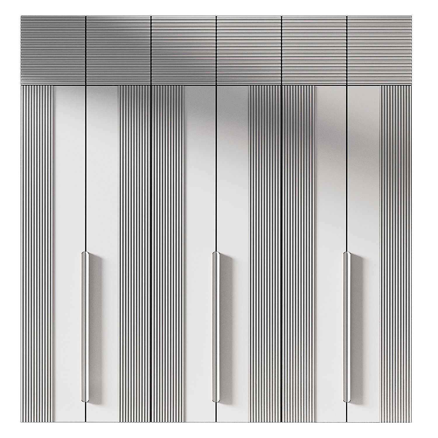 Wardrobe 087 3D model_2