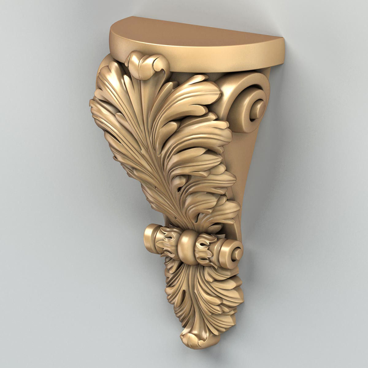 Corbel 007 3D model_2