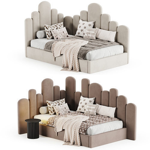 Kids bedroom 01 3D model