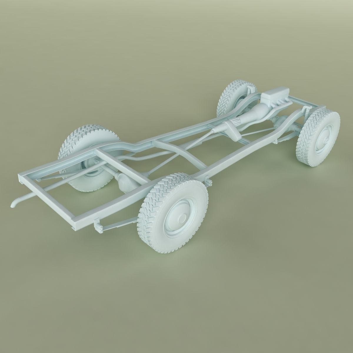 Jeepster Commando C101 3D model_16