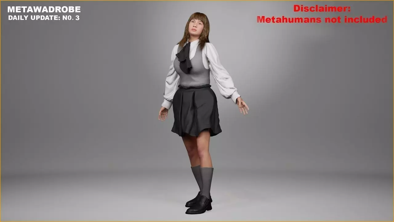 Metawardrobe - Updated Regularly Low-poly 3D model_19