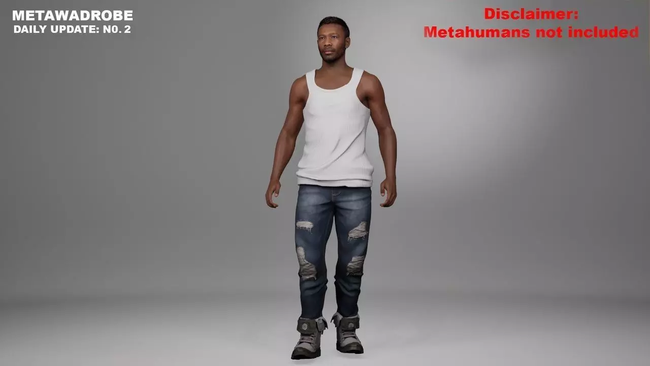 Metawardrobe - Updated Regularly Low-poly 3D model_10